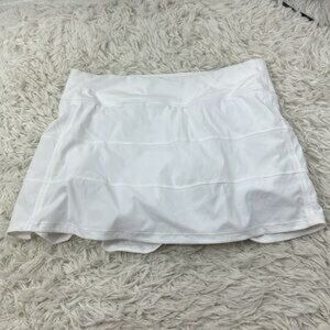 Lululemon Pace Rival Skirt White Tall